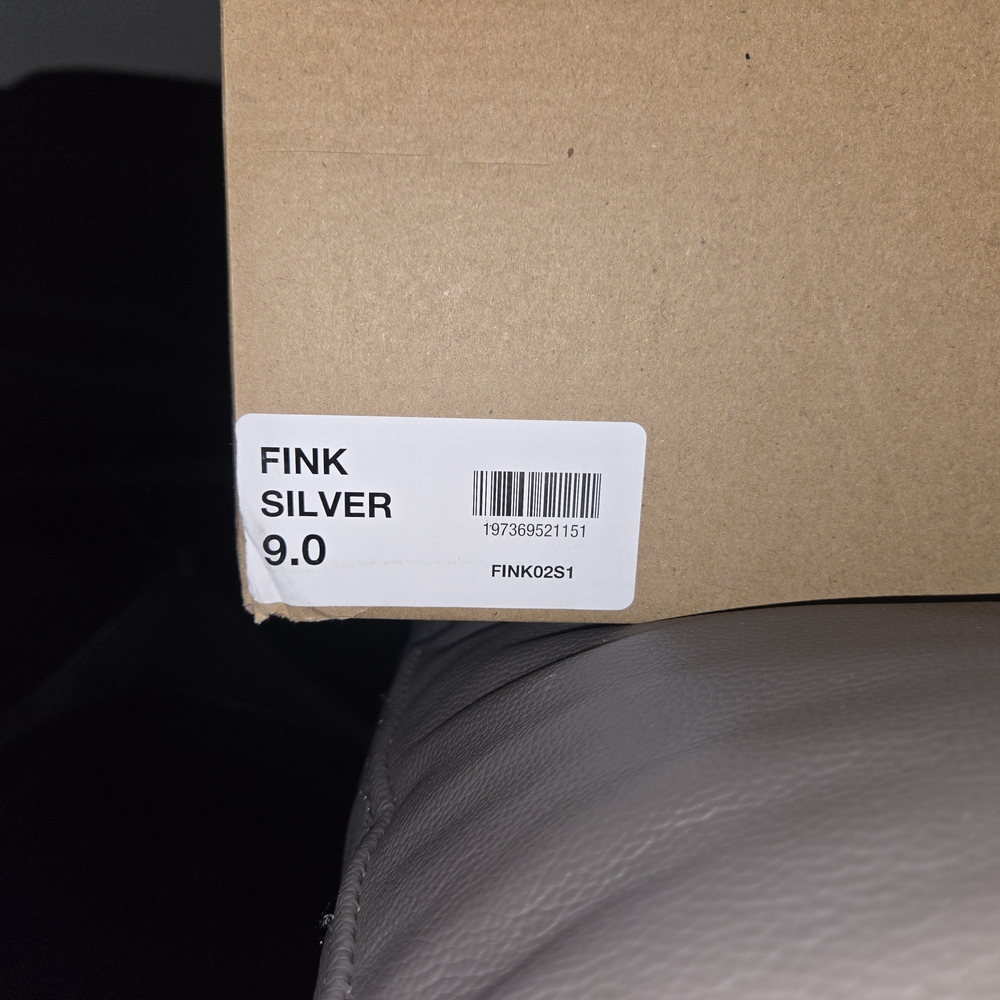 Steve Madden Silver Heeled Boots